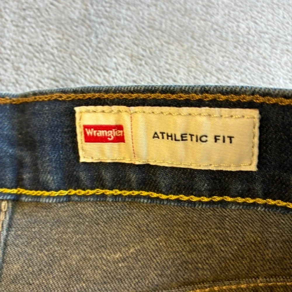 Wrangler Five Star Premium Athletic Fit Jeans Mens 32x32 Medium Wash Straight